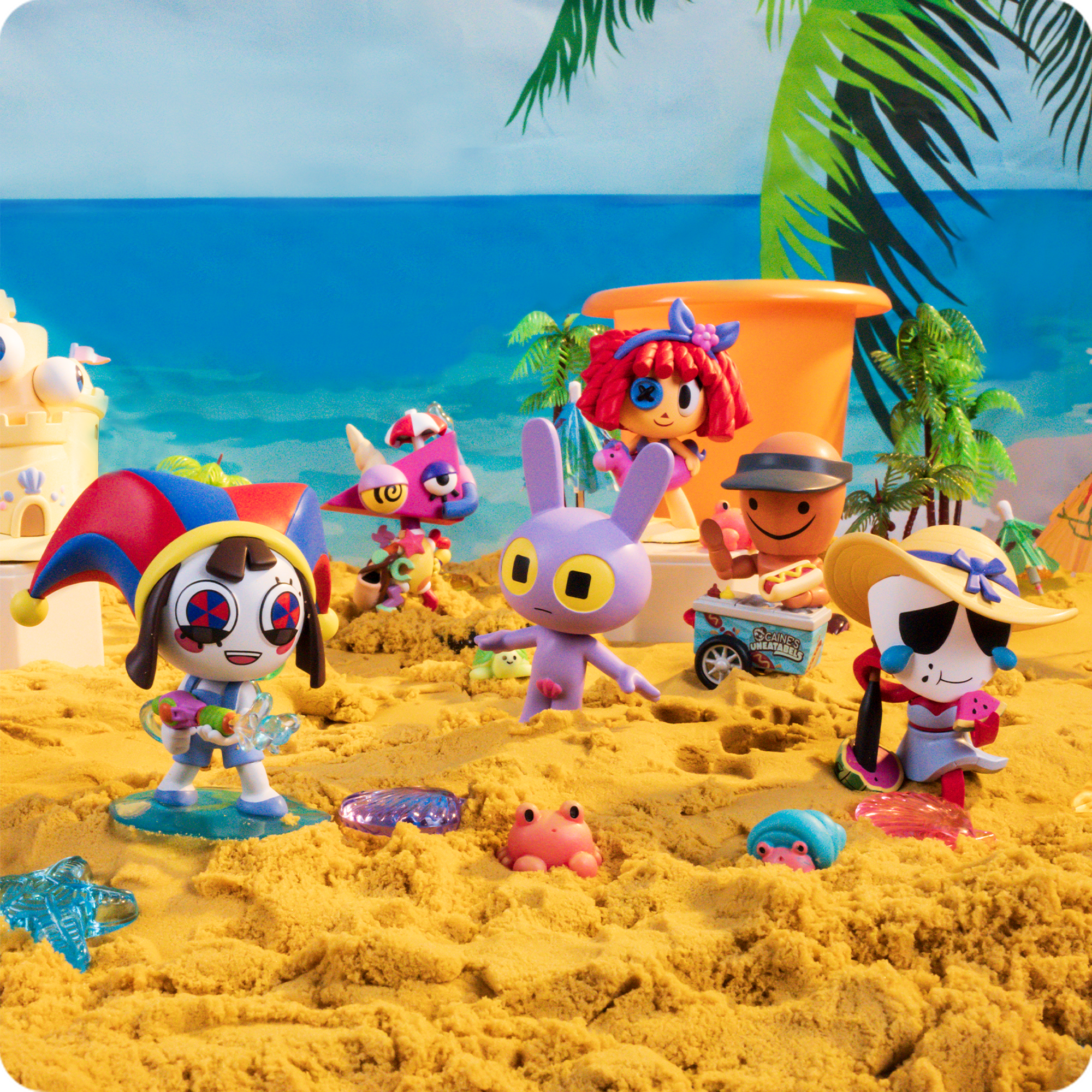 Digital Circus Animiniz: Beach Vacation Series