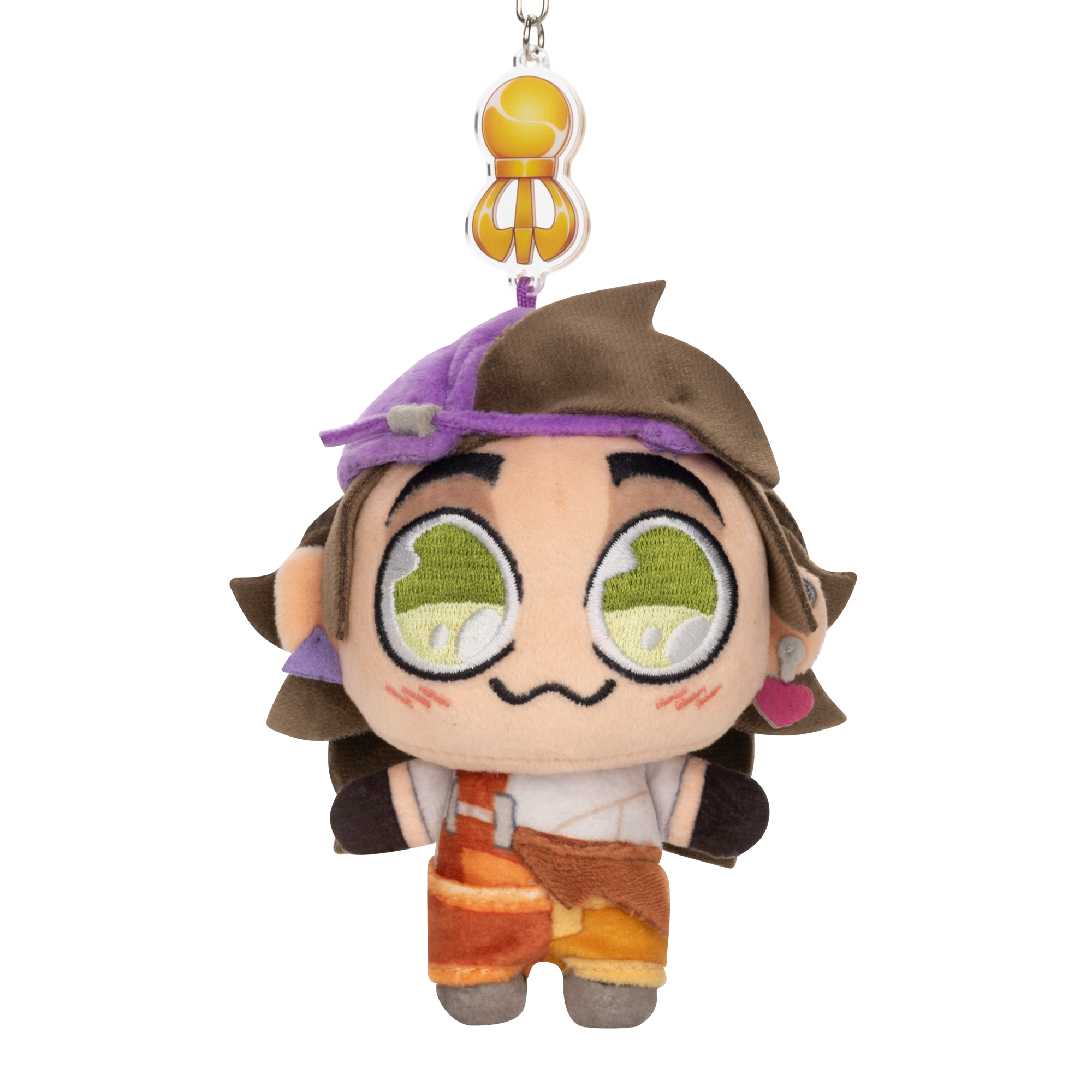 Frankie Plush Keychain