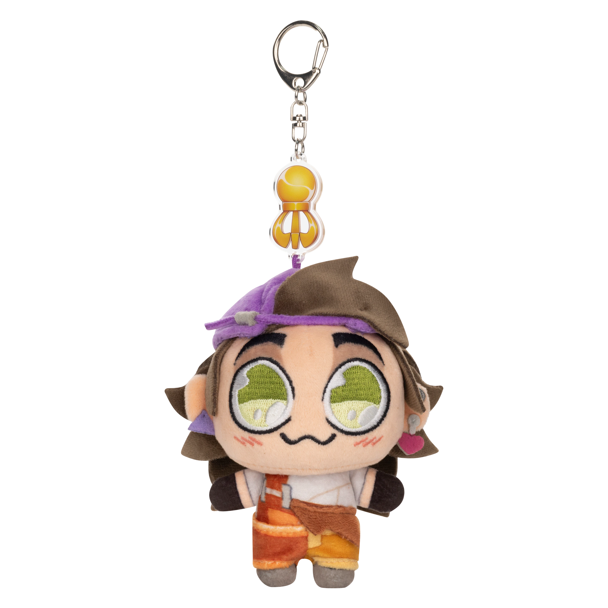 Frankie Plush Keychain
